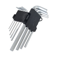 Набор имбусовых средних ключей CRV 1.5-10мм Biber 90504 тов-085697