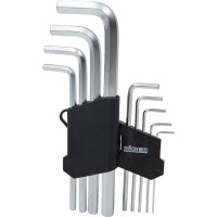 Набор имбусовых средних ключей CRV 1.5-10мм Biber 90504 тов-085697