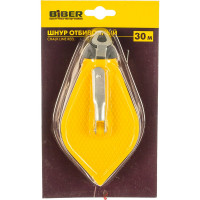 Отбивочный шнур в пластмассовом корпусе, 30 м Biber 43116 тов-175986