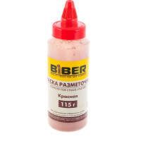 Краска (разметочная, порошковая, красная) Biber 43201 тов-048258