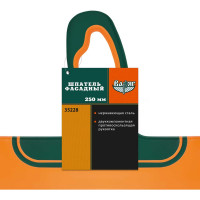 Фасадный шпатель (нержавеющая сталь, двухкомпонентная ручка, 250 мм) ВАРЯГ 35228 тов-153469