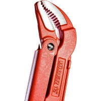 Ключ (трубный, CrV, 45 градусов, 1,5 дюйма) Biber ПРОФИ 90056 тов-117550