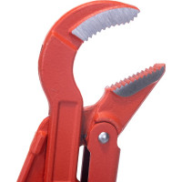 Ключ (трубный, CrV, 45 градусов, 1 дюйм) Biber ПРОФИ 90055 тов-117549