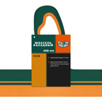 Фасадный шпатель (нержавеющая сталь, двухкомпонентная ручка, 450 мм) ВАРЯГ 35230 тов-153471