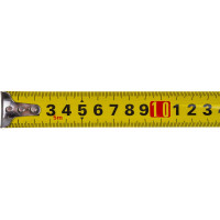 Рулетка (обрезиненный корпус, 5 м х 25 мм) Biber STANDART 40093 тов-173012