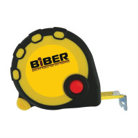 Рулетка (обрезиненный корпус, 5 м х 19 мм) Biber STANDART 40092 тов-173011