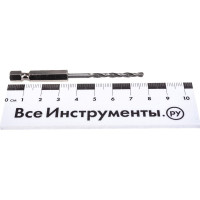 Сверло по металлу (2 шт; 3х81х33 мм; Р6М5) ТРИГГЕР 73430 тов-147790