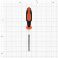 Стамеска (CRV, 3-х компонентная ручка, 10 мм) ВАРЯГ 85042 тов-149981