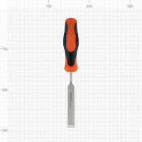 Стамеска (CRV, 3-х компонентная ручка, 20 мм) ВАРЯГ 85046 тов-149984