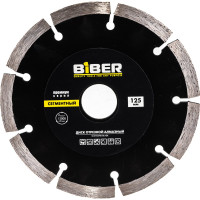 Диск алмазный сегментный Премиум (125х20/22.2 мм) Biber 70263 тов-039552