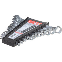 Набор комбинированных ключей, 12 штук, CrV Калибр НКК-12П 00000062581