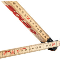 Складной метр (2 м, береза) SOLA H 2/10 53010201