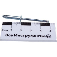 Заклепка вытяжная открытая сталь/сталь St/St (50 шт; 4x16 мм; Борт: Стандарт) MESSER 114014016-50