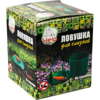 Ловушка для СЛИЗНЕЙ 11x10 см 2 шт HELP 80100