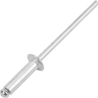 Заклепка вытяжная открытая алюминий/сталь AlMg 1.5%/St (50 шт; 3.2x12 мм; Борт: Стандарт) MESSER 111113212-50