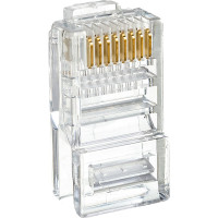 Многожильный коннектор NIKOMAX RJ45/8P8C 100шт NMC-RJ88RE06UD1-100