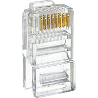 Многожильный коннектор NIKOMAX RJ45/8P8C 100шт NMC-RJ88RE06UD1-100