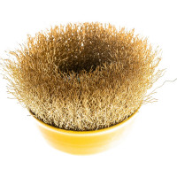 Щетка крацовка чаша (75 мм; М14) для УШМ Biber 70970 тов-076241