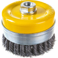 Щетка крацовка чаша витая (100 мм; М14) для УШМ Biber 70976 тов-076221