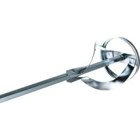 Миксер оцинкованный (60х400 мм) для краски Biber 35811 тов-048279