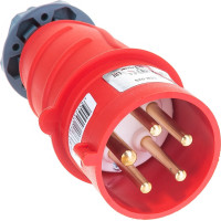 Переносная вилка IEK MAGNUM ССИ-025 32А 3Р+РЕ+N 380В IP44 PSN02-032-5 4561940