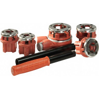 Набор трубных клуппов с адаптером (3/8-1/2-3/4-1- 1 1/4) Энкор 48481