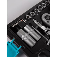 Набор инструмента (94 предмета, 1/2 1/4 DR, CrV) AUTOVIRAZH AV-212094