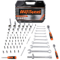 Профессиональный набор инструментов 82 предмета AV Steel AV-011082