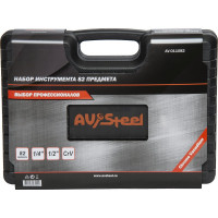 Профессиональный набор инструментов 82 предмета AV Steel AV-011082
