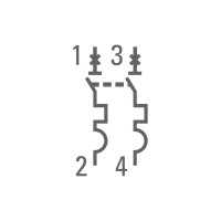 Автоматический выключатель EKF 2P 25А (C) 4,5kA ВА 47-63 PROxima mcb4763-2-25C-pro