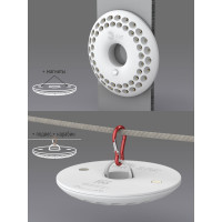 Кемпинговый фонарь ЭРА KB-601 НЛО-48 48xLED, 3xAA Б0029178