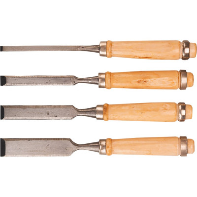 Набор стамесок (6-24 мм, 4 штуки) Top Tools 09A320