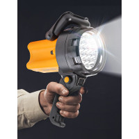 Фонарь-прожектор ЭРА PA-602 Альфа 19xLED, литий 3Ач, ЗУ 220V+12V, карт Б0031033
