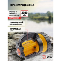 Аккумуляторный светодиодный фонарь прожектор ЭРА PA-603 Альфа 5Вт литий ЗУ 220V+12V Б0031034