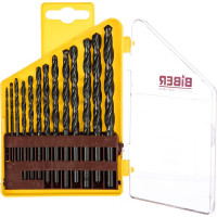 Набор сверл по металлу HSS Стандарт (13 шт; 1.5-6.5 мм) Biber 74131 тов-042027