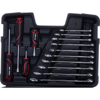 Набор инструментов 1/4, 3/8, 73 шт. Top Tools 38D500