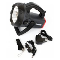 Аккумуляторный фонарь Camelion 2931R2 220В/12В, карбон, 10W CREE LED, 4В 4Ач, пластик, коробка 11459