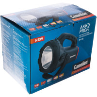 Аккумуляторный фонарь Camelion 2931R2 220В/12В, карбон, 10W CREE LED, 4В 4Ач, пластик, коробка 11459