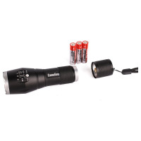 Фонарь Camelion LED5136 черный, LED XML-T6, ZOOM, 5 режимов, 3XLR03 в комплекте, алюминий, блистер 12971