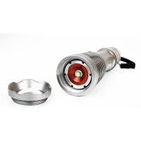 Фонарь Camelion LED5137 титан, LED XML-T6, ZOOM, 5 режимов, 3XLR03 в комплекте, алюминий, блистер 12974