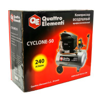 Поршневой масляный компрессор QUATTRO ELEMENTI CYCLONE-50 248-634