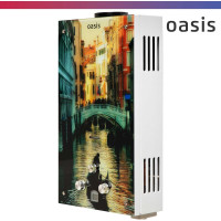 Газовый проточный водонагреватель Oasis Glass 20 TG