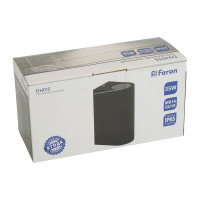 Садово-парковый светильник FERON DH015 230V без лампы 2хGU10, черный 11883