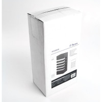 Садово-парковый светильник FERON DH0602 230V без лампы E27, 245х120х80 черный 11876