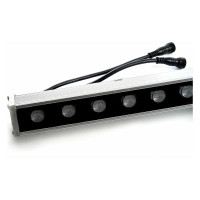 Светодиодный линейный прожектор с DMX FERON LL-892 18LED, RGB, 1000х40х48 mm, 18W, 24V, IP65 32258