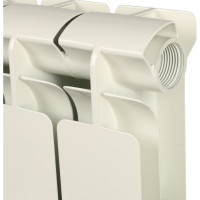 Алюминиевый радиатор STOUT Bravo 500 4 секции боковое подключение SRA-0110-050004