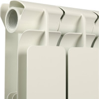 Алюминиевый радиатор STOUT Bravo 500 4 секции боковое подключение SRA-0110-050004