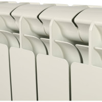 Алюминиевый радиатор STOUT Bravo 500 4 секции боковое подключение SRA-0110-050004