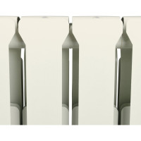 Алюминиевый радиатор STOUT Bravo 500 4 секции боковое подключение SRA-0110-050004