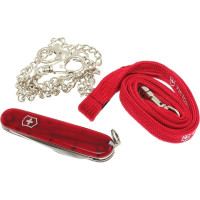 Нож Victorinox My First 84 мм, полупрозрачный красный 0.2373.T